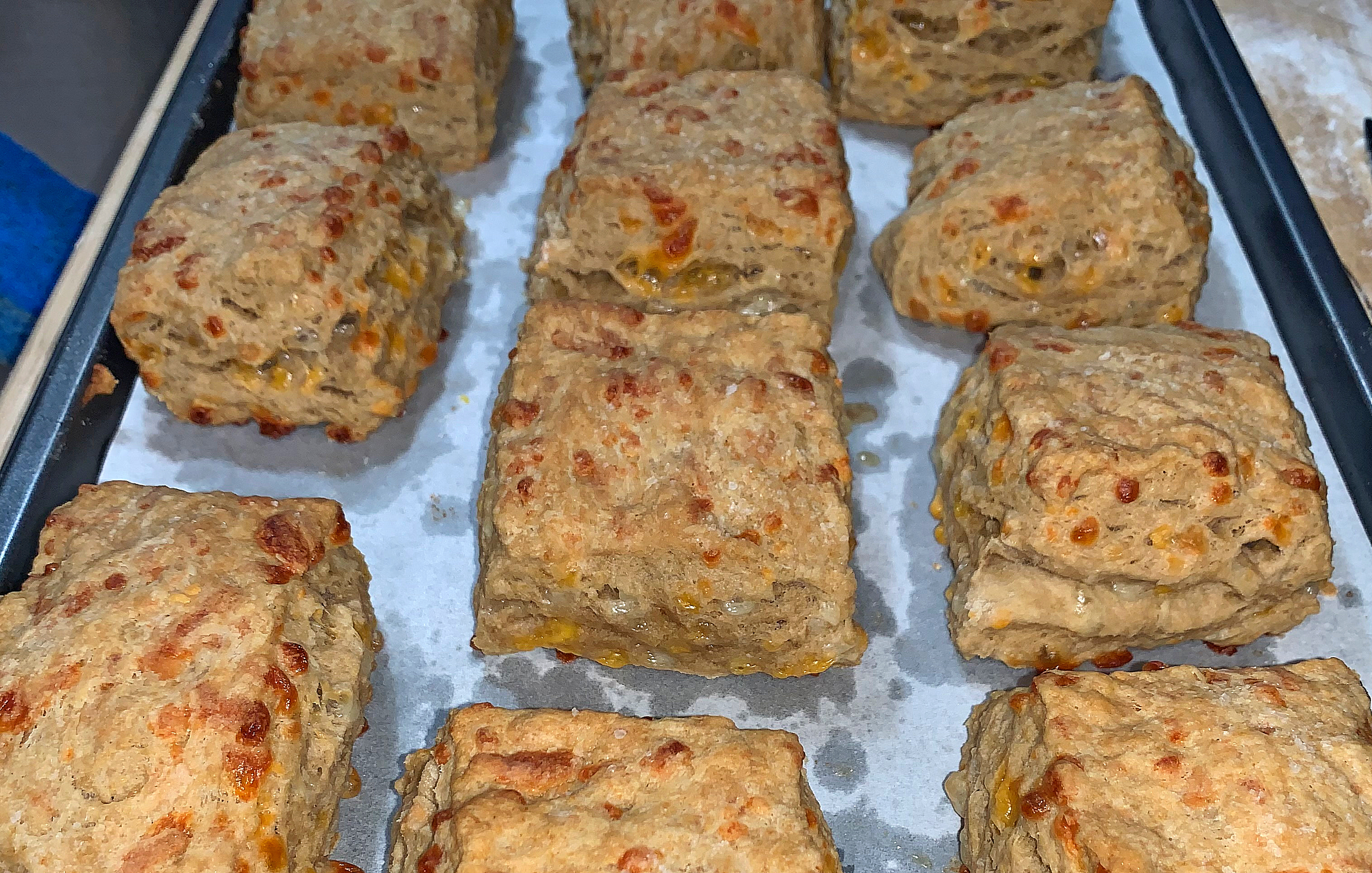 Stout and Cheddar Biscuit