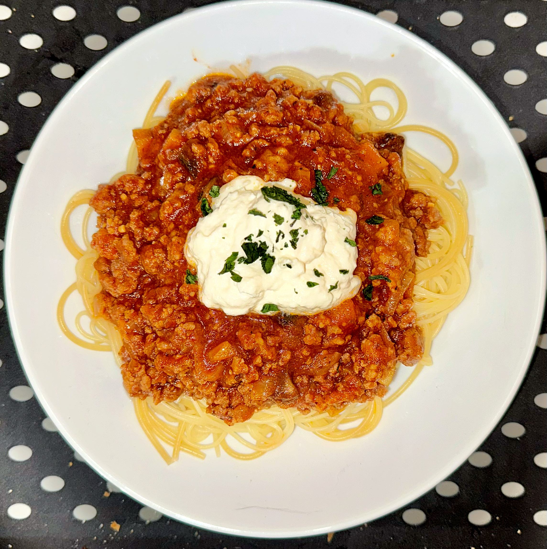 Cranberry Marinara with Italian Sausage & Mushrooms