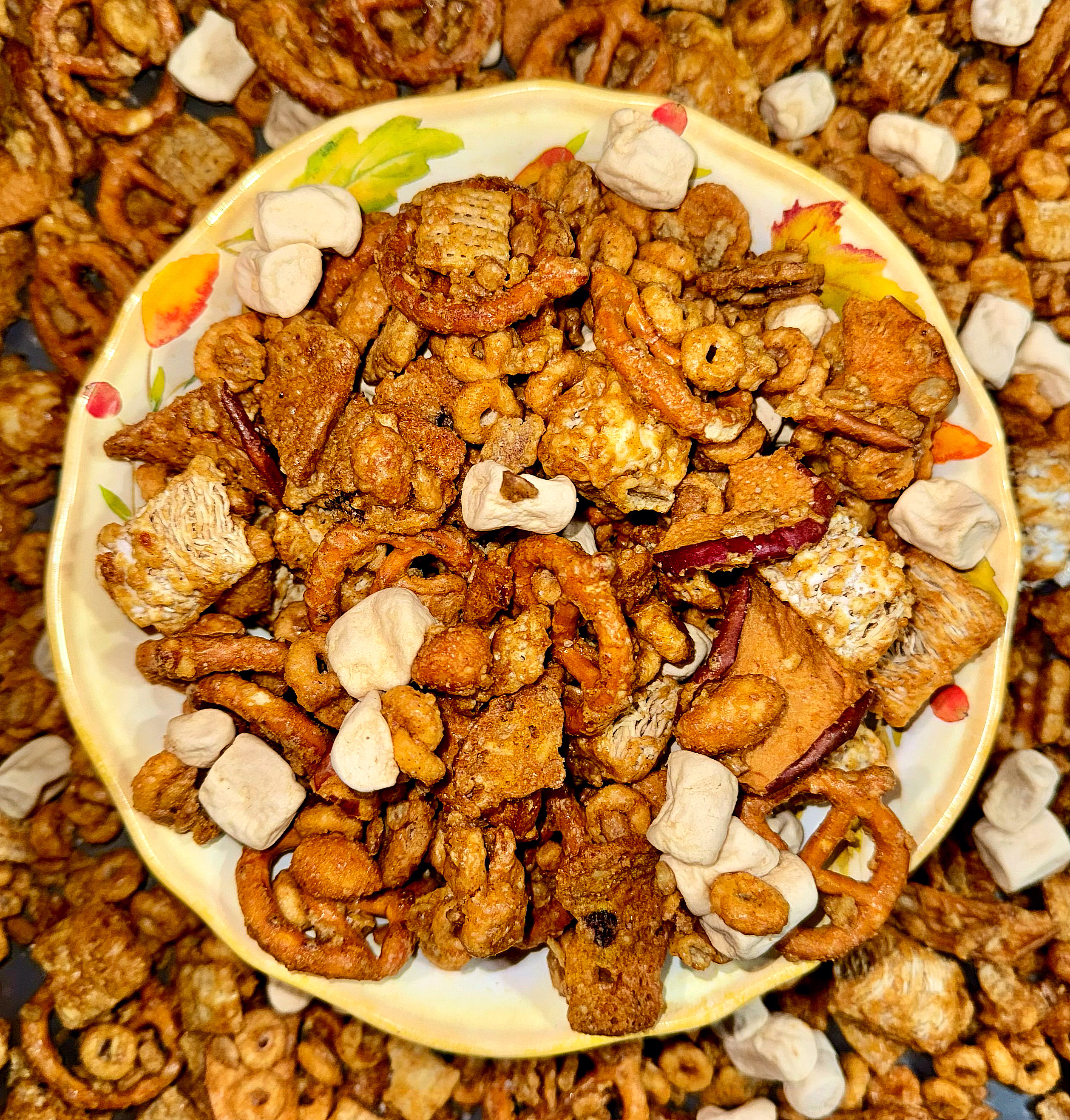 Pumpkin Caramel Harvest Snack Mix